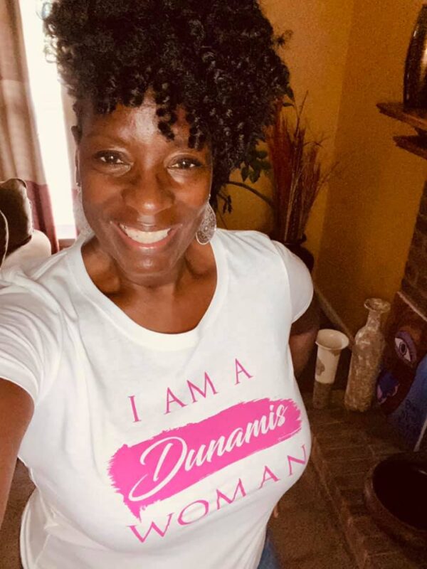 "I  Am A Dunamis Woman" T-Shirt - Image 2